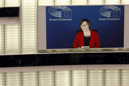 Plenartagung im EU-Parlament in Straßburg