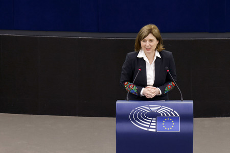 Plenartagung im EU-Parlament in Straßburg