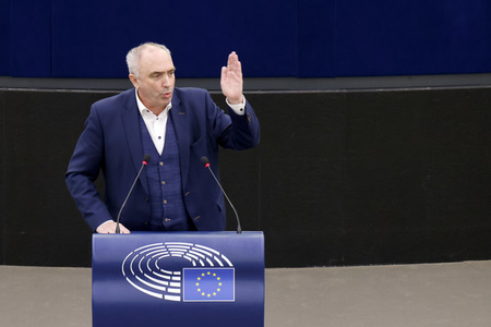 Plenartagung im EU-Parlament in Straßburg