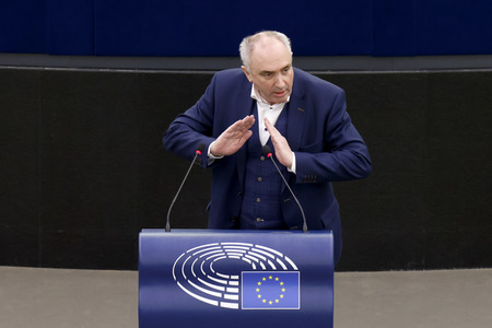 Plenartagung im EU-Parlament in Straßburg