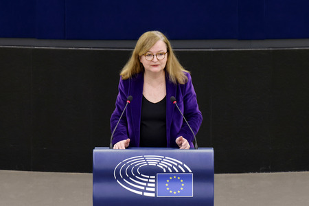 Plenartagung im EU-Parlament in Straßburg