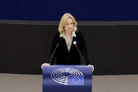 Plenartagung im EU-Parlament in Straßburg