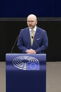 Plenartagung im EU-Parlament in Straßburg