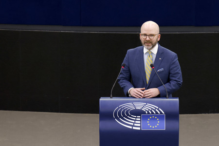 Plenartagung im EU-Parlament in Straßburg