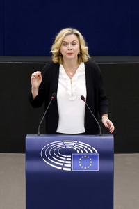 Plenartagung im EU-Parlament in Straßburg
