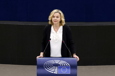 Plenartagung im EU-Parlament in Straßburg