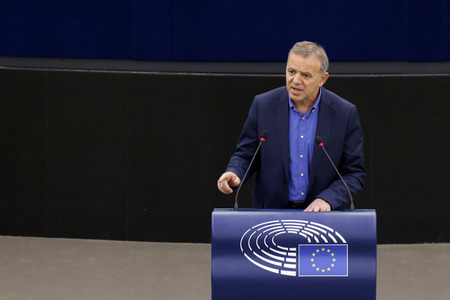 Plenartagung im EU-Parlament in Straßburg