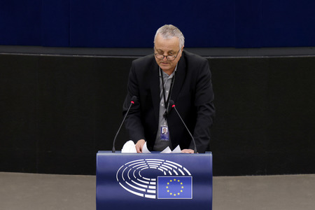 Plenartagung im EU-Parlament in Straßburg