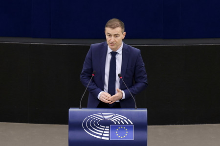 Plenartagung im EU-Parlament in Straßburg