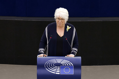 Plenartagung im EU-Parlament in Straßburg