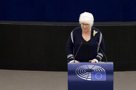 Plenartagung im EU-Parlament in Straßburg