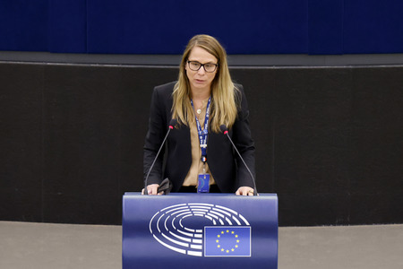 Plenartagung im EU-Parlament in Straßburg