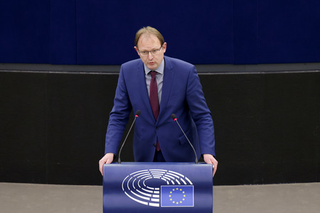 Plenartagung im EU-Parlament in Straßburg