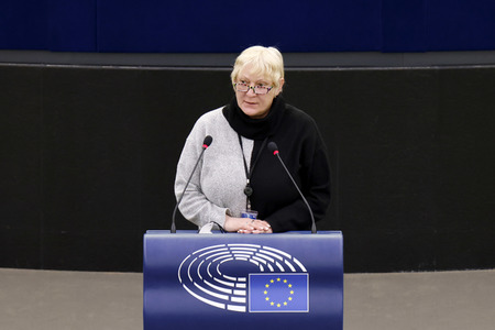 Plenartagung im EU-Parlament in Straßburg