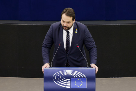 Plenartagung im EU-Parlament in Straßburg