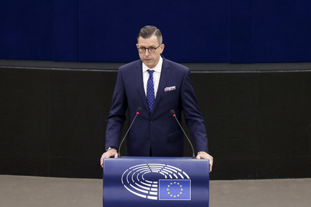 Plenartagung im EU-Parlament in Straßburg