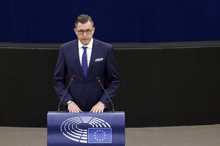 Plenartagung im EU-Parlament in Straßburg