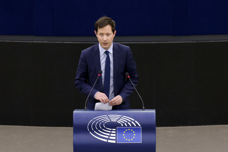 Plenartagung im EU-Parlament in Straßburg