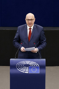 Plenartagung im EU-Parlament in Straßburg
