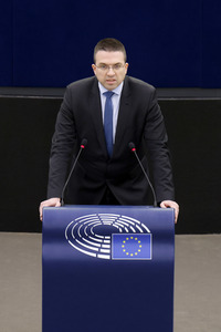 Plenartagung im EU-Parlament in Straßburg