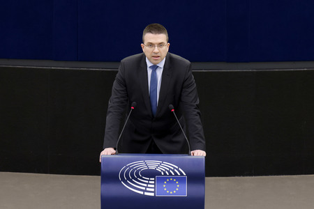 Plenartagung im EU-Parlament in Straßburg