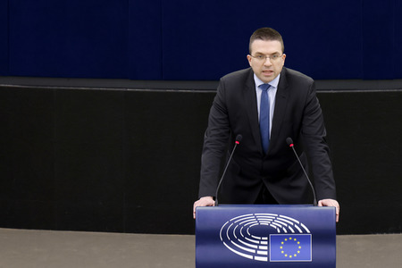 Plenartagung im EU-Parlament in Straßburg