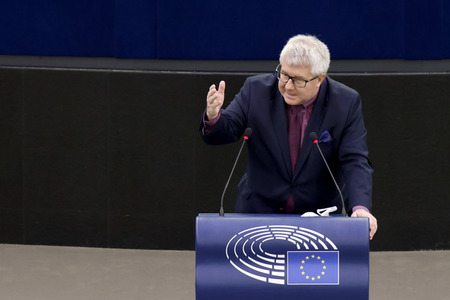 Plenartagung im EU-Parlament in Straßburg