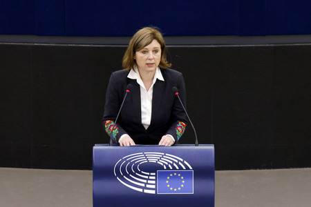Plenartagung im EU-Parlament in Straßburg