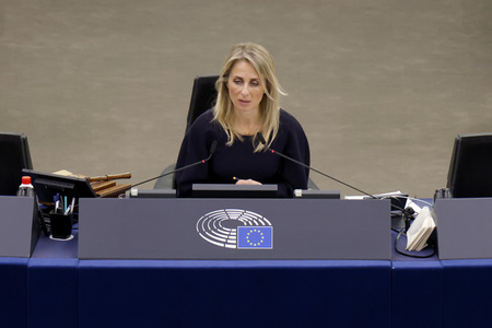 Plenartagung im EU-Parlament in Straßburg