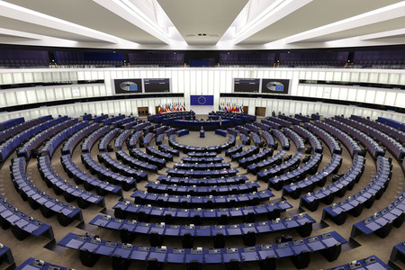 Das EU-Parlament in Straßburg
