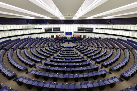 Das EU-Parlament in Straßburg