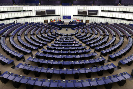 Das EU-Parlament in Straßburg