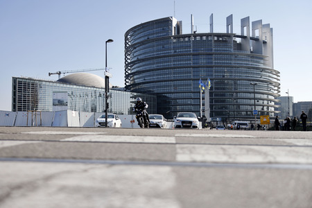Das EU-Parlament in Straßburg