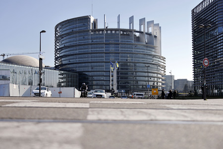 Das EU-Parlament in Straßburg