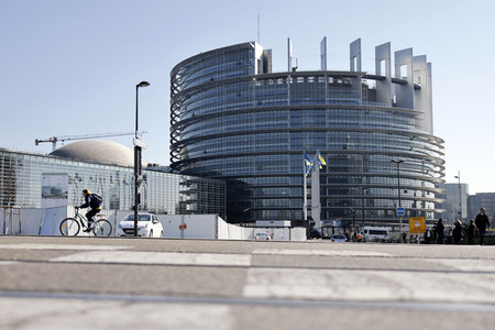 Das EU-Parlament in Straßburg