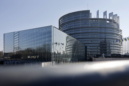 Das EU-Parlament in Straßburg