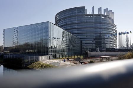 Das EU-Parlament in Straßburg