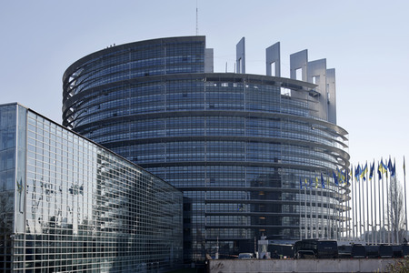 Das EU-Parlament in Straßburg