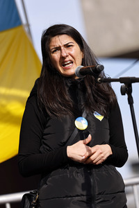 Demo gegen den Krieg in der Ukraine in Köln