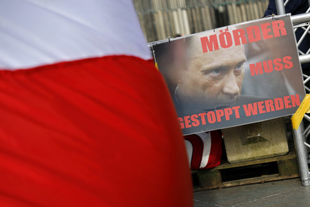 Demo gegen den Krieg in der Ukraine in Köln