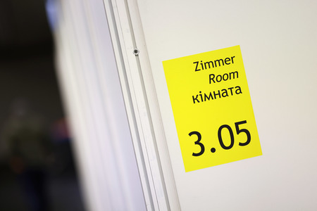 Zentrum für Ukraine-Flüchtlinge in Köln
