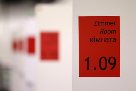 Zentrum für Ukraine-Flüchtlinge in Köln