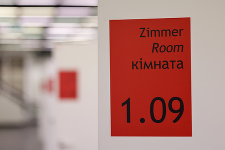 Zentrum für Ukraine-Flüchtlinge in Köln