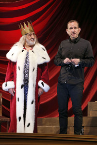 Theaterprobe 'Der König stirbt' in Berlin