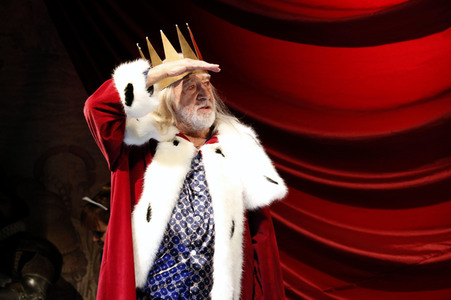 Theaterprobe 'Der König stirbt' in Berlin