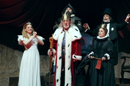 Theaterprobe 'Der König stirbt' in Berlin