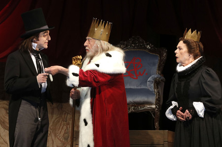 Theaterprobe 'Der König stirbt' in Berlin