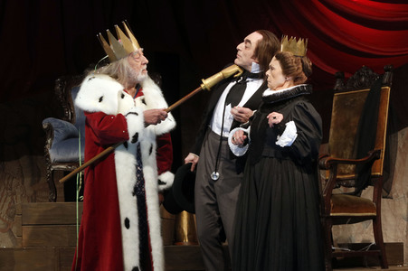 Theaterprobe 'Der König stirbt' in Berlin