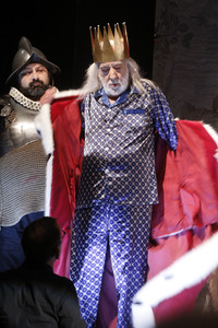 Theaterprobe 'Der König stirbt' in Berlin