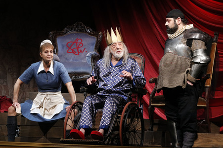 Theaterprobe 'Der König stirbt' in Berlin